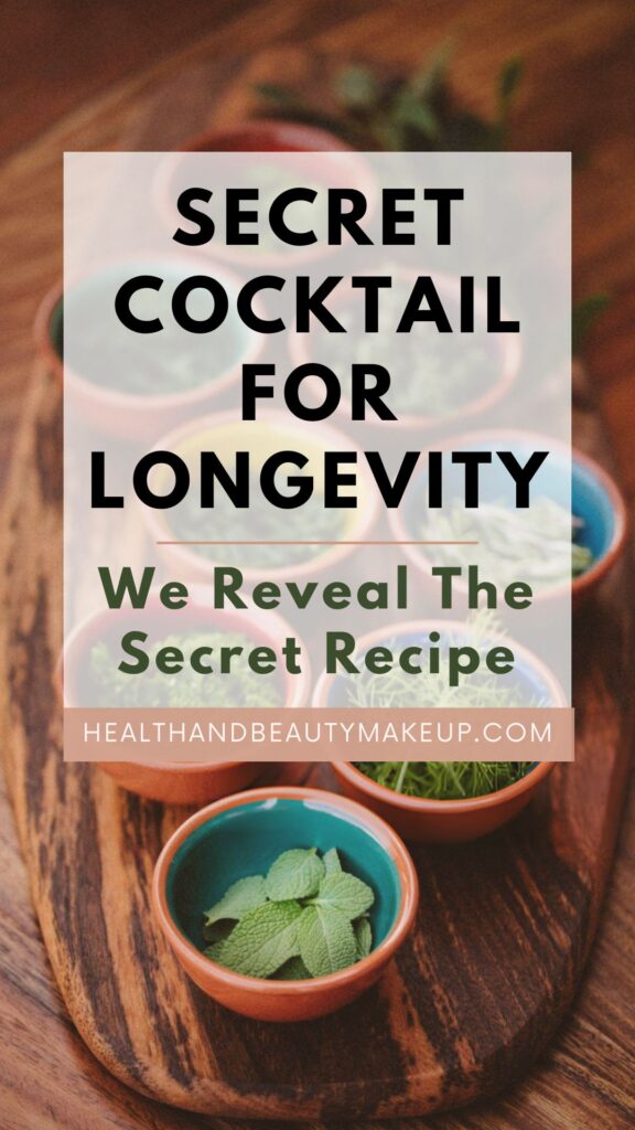 Secret Cocktail For Longevity - We Reveal The Secret Recipe