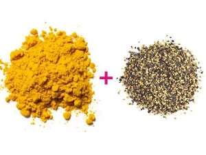 black pepper + curcumin