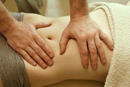 stomach massage