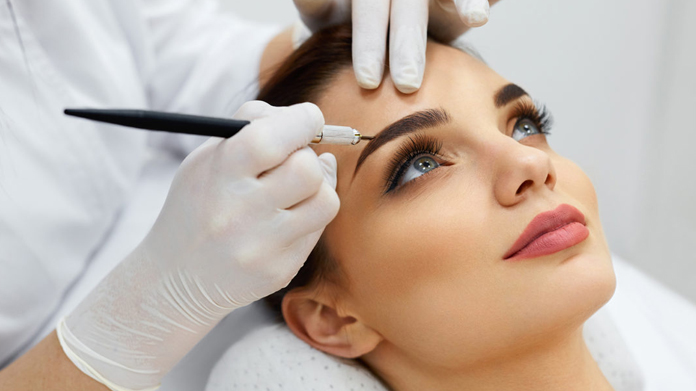 permanent makeup technique