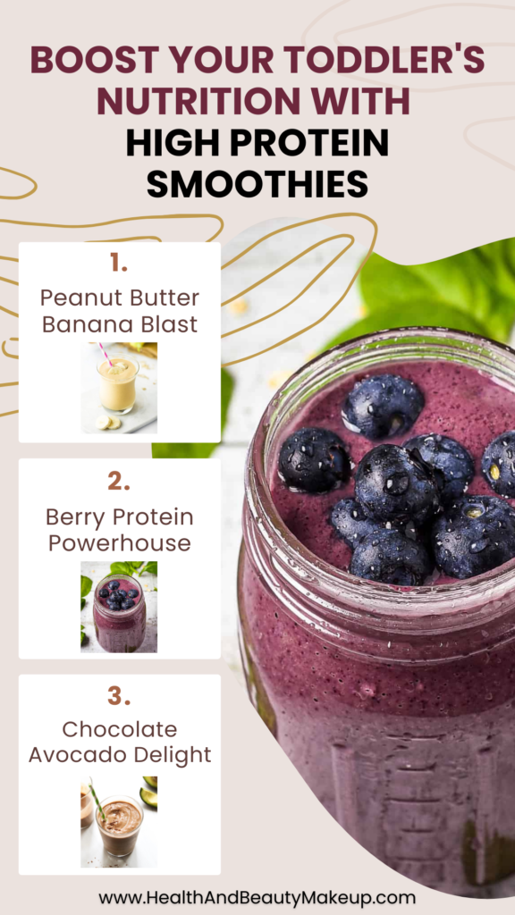 Boost Your Toddler's Nutrition with High Protein Smoothies